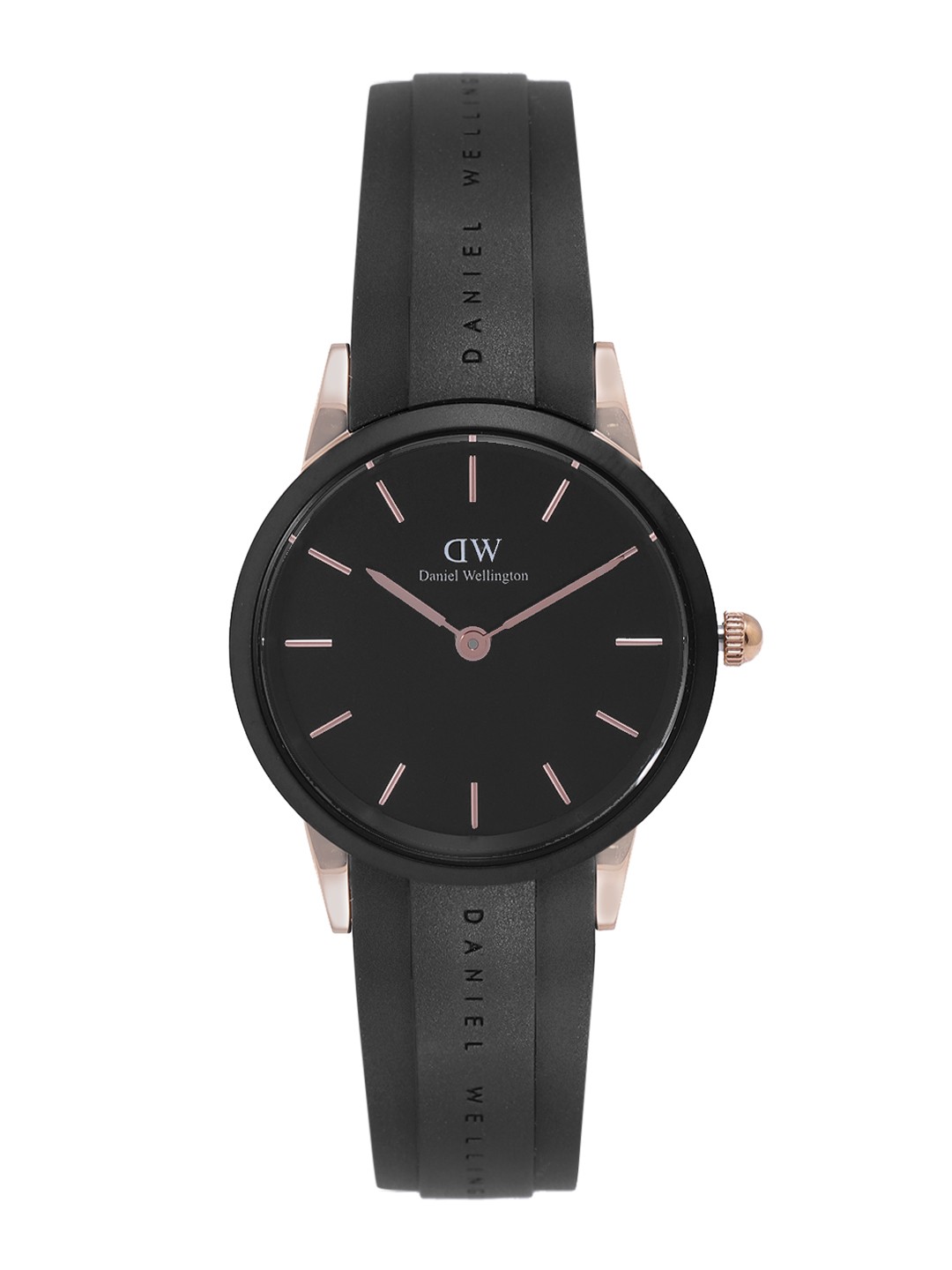 

Daniel Wellington Women Iconic Motion Analogue Watch- DW00100426K, Black