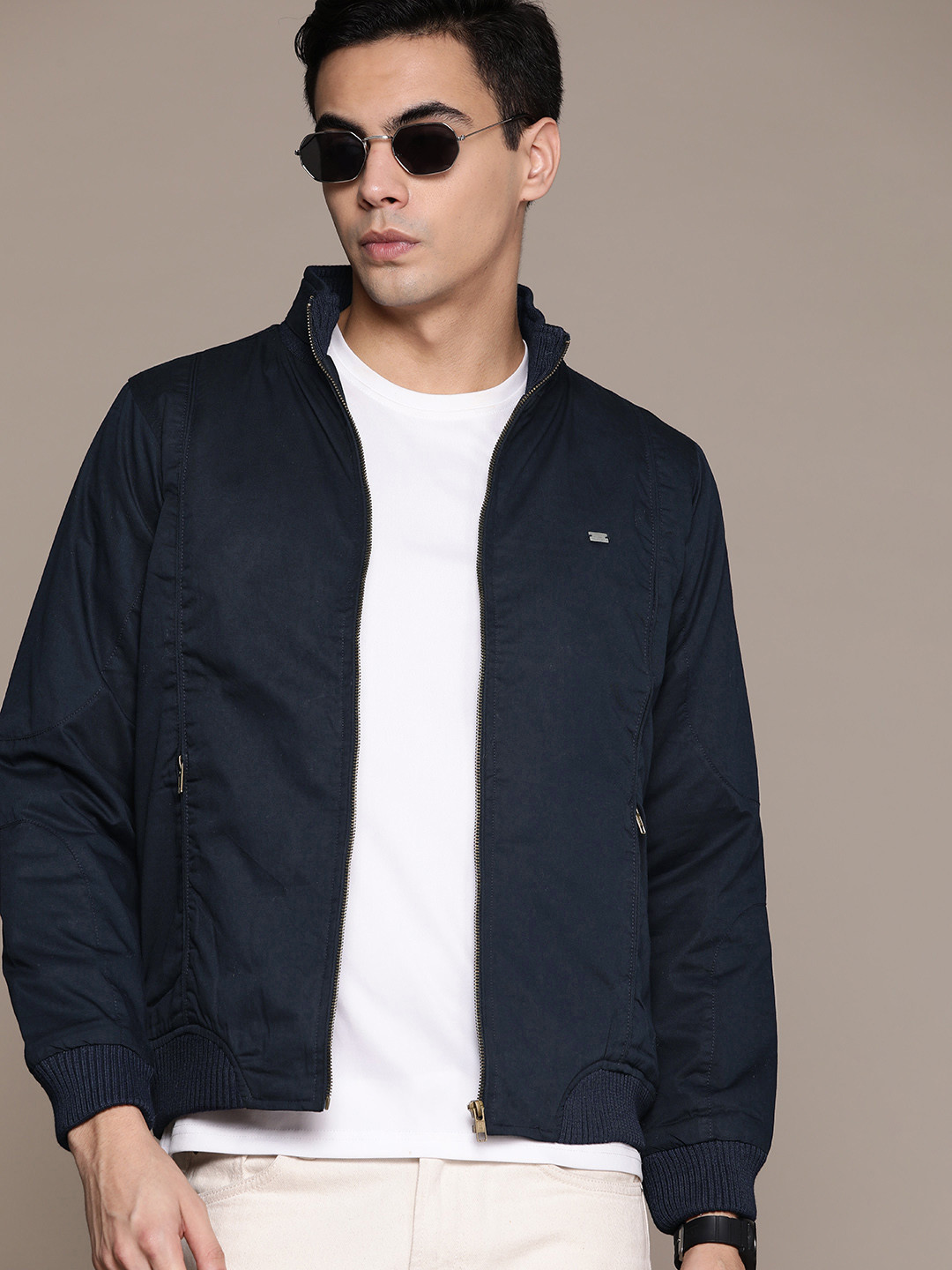 

Roadster Men Bomber Jacket, Navy blue