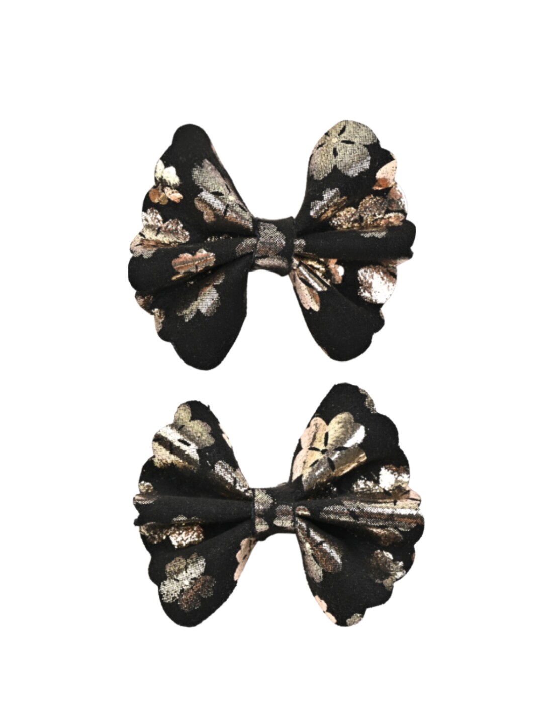 

Aye Candy Girls Set Of 2 Alligator Hair Clip, Black