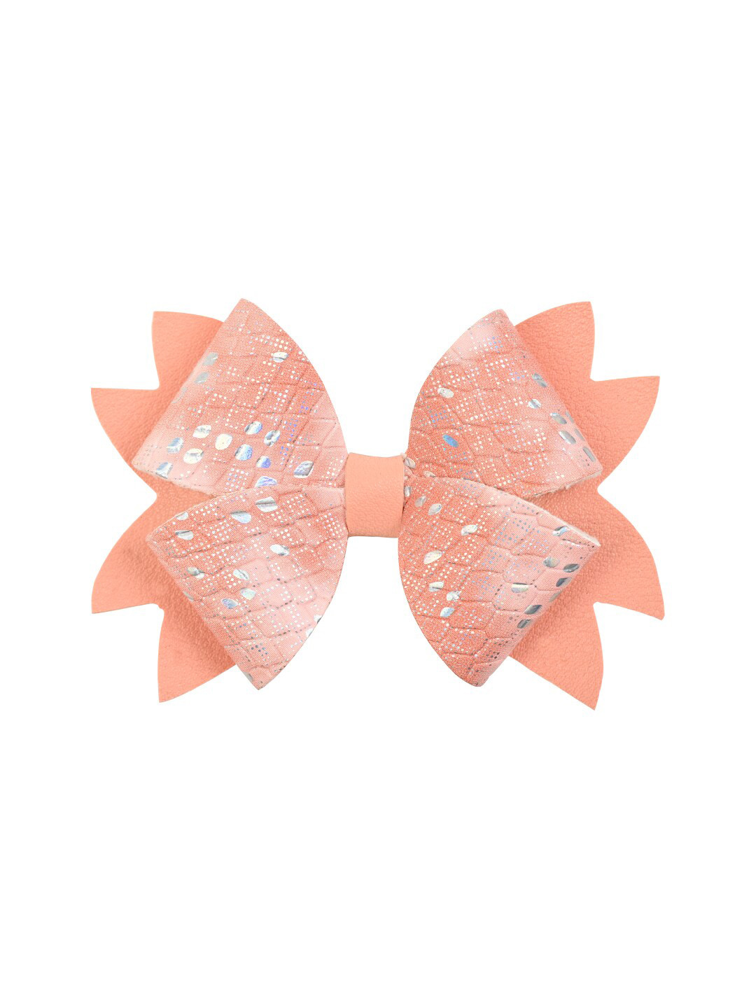 

Aye Candy Girls Alligator Hair Clip, Peach
