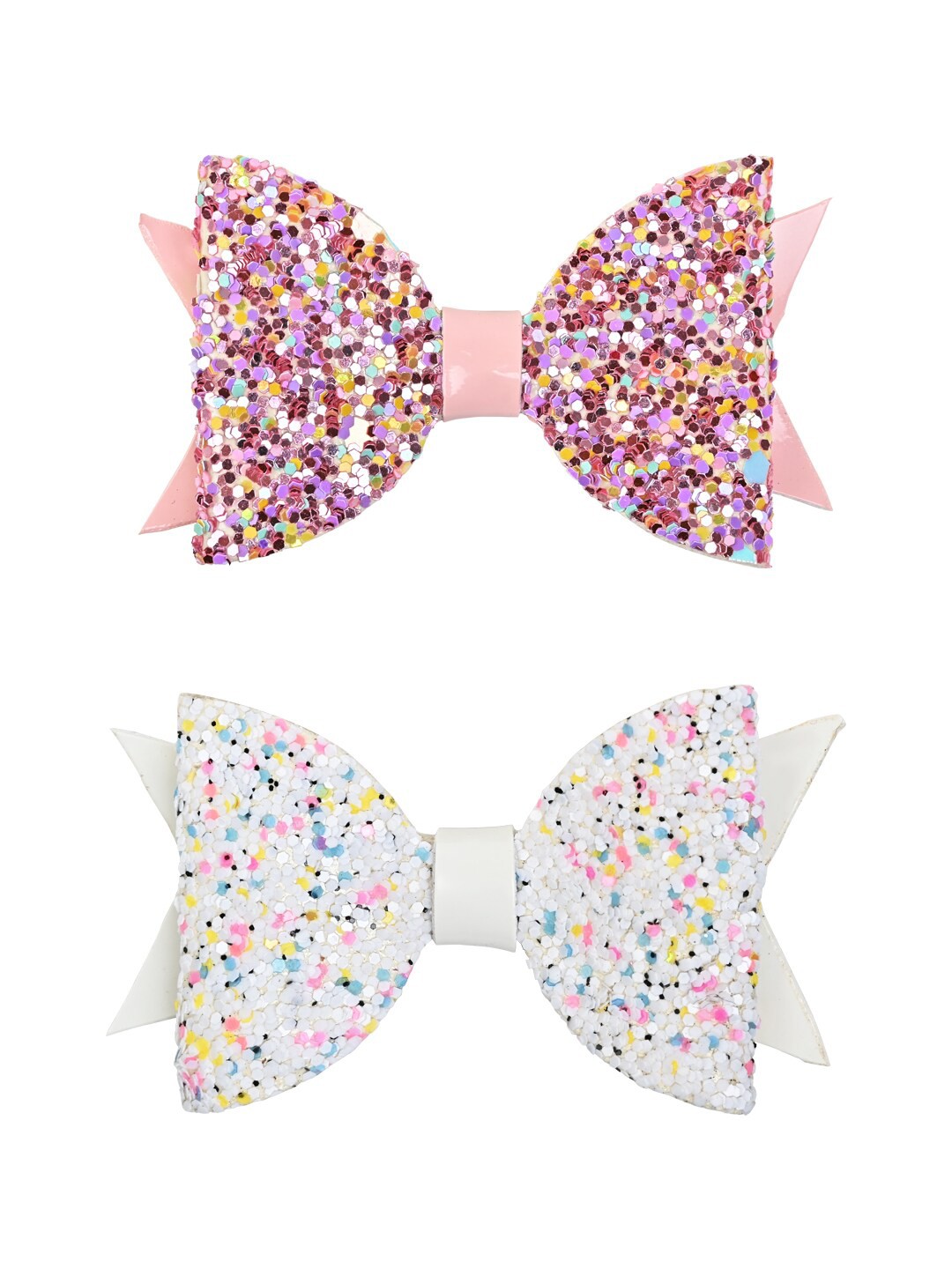 

Aye Candy Girls Set Of 2 Embellished Alligator Hair Clips, Pink