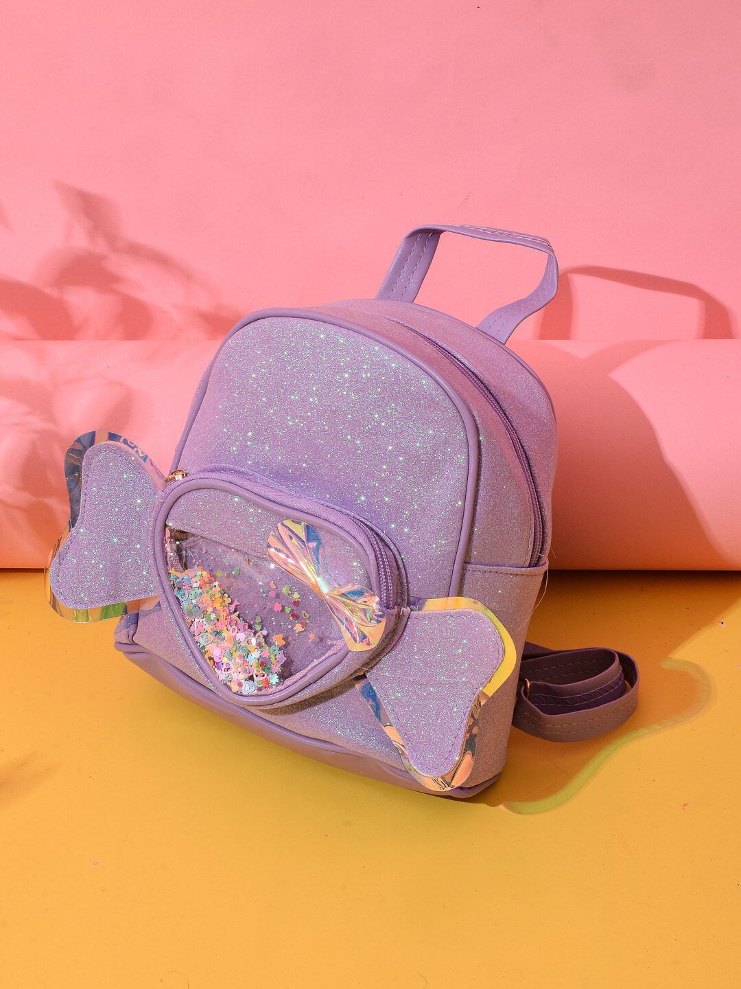 

POPLINS Kids Graphic Backpack, Purple