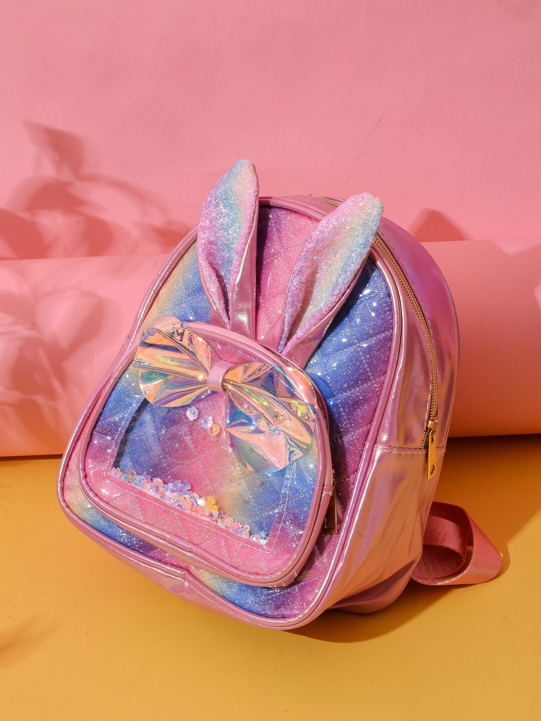 

POPLINS Kids Embellished Backpack, Pink