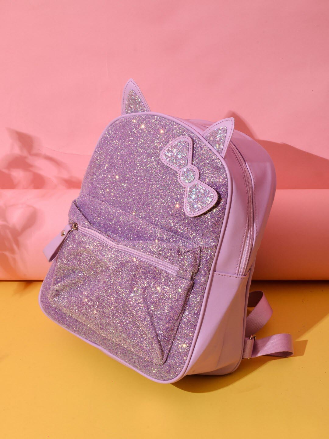 

POPLINS Kids Embellished Backpack, Purple