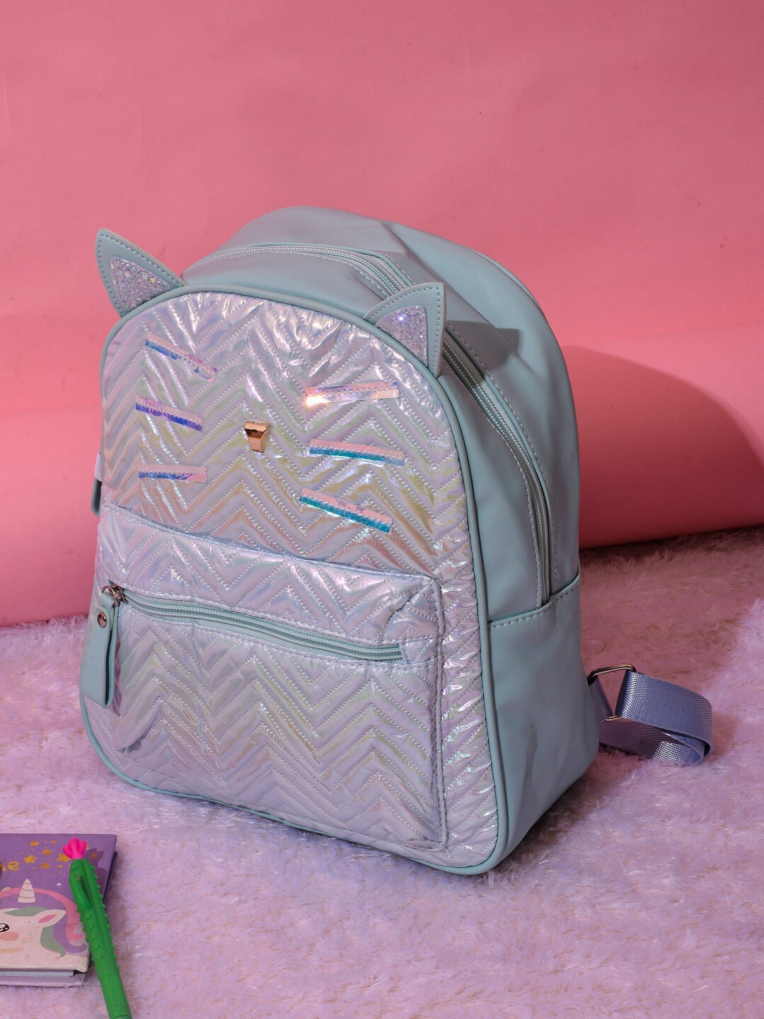 

POPLINS Kids Graphic Backpack, Green