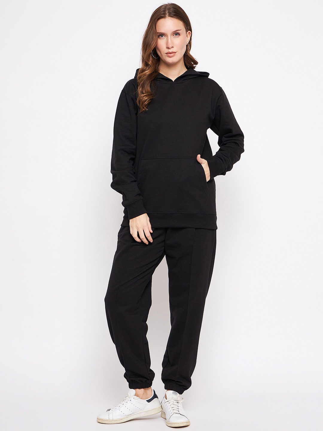 

TULIP 21 Hooded Sweatshirt With Joggers, Black