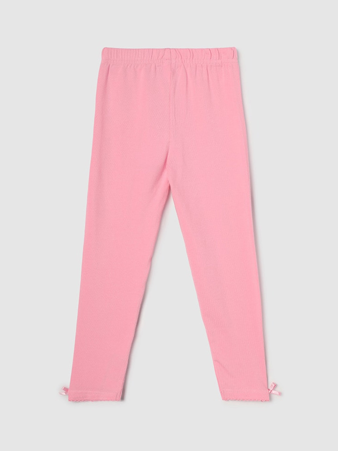 

max Girls Ankle Length Leggings, Pink