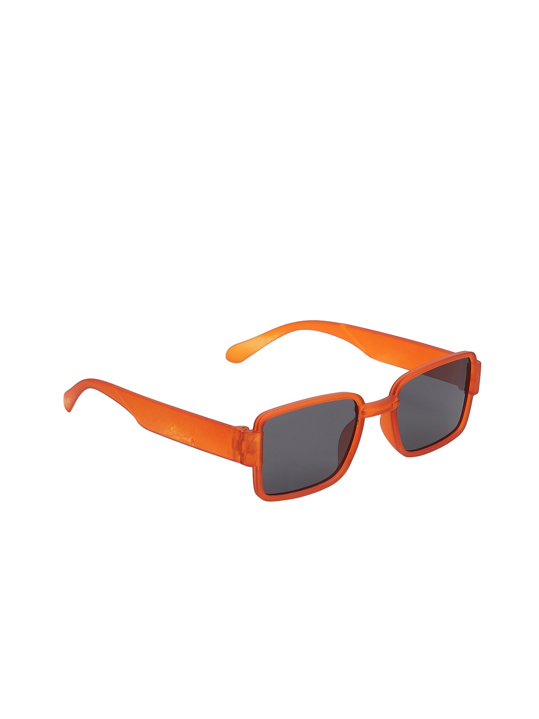 

CRIBA Unisex Square Sunglasses with UV Protected Lens CR_SMILTY_B-RED