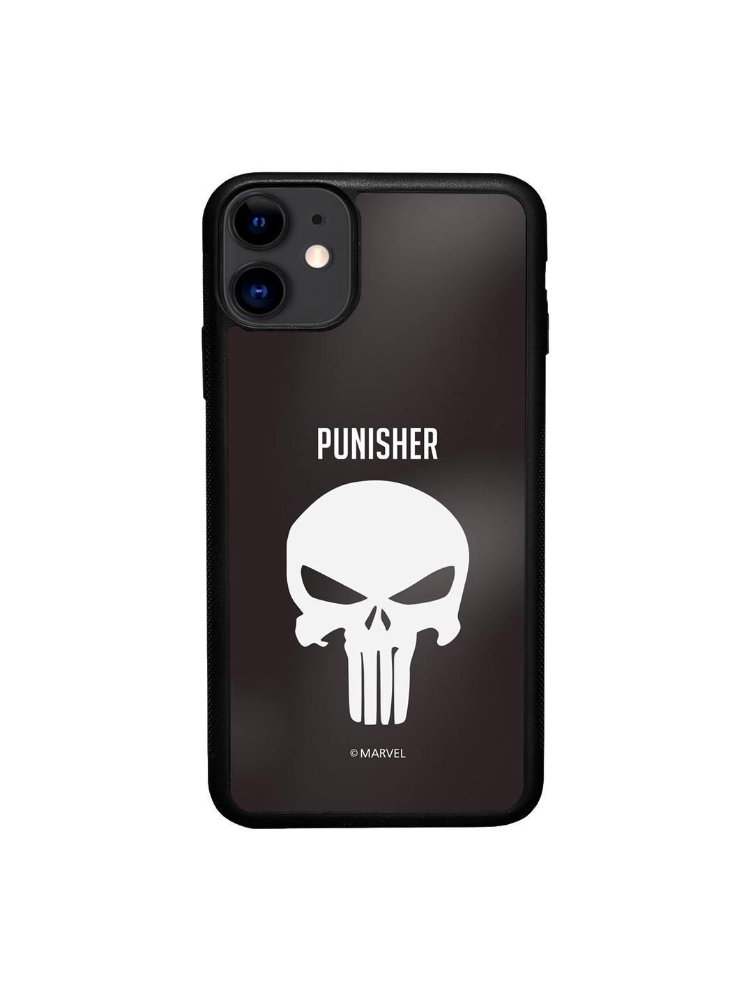 

macmerise Graphic Printed iPhone 11 Bumper Back Case, Black