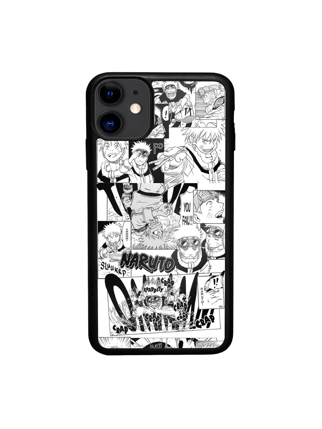 

macmerise Naruto Collage iPhone 11 Bumper Back Case, White