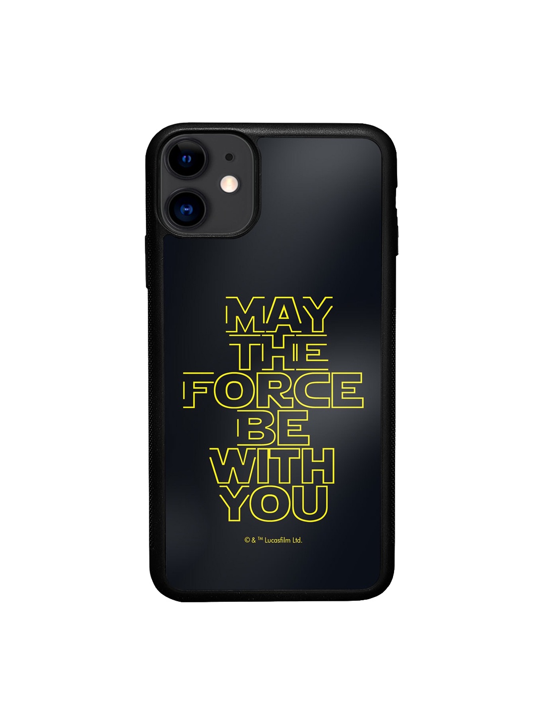 

macmerise Star Wars iPhone 11 Bumper Back Case, Black