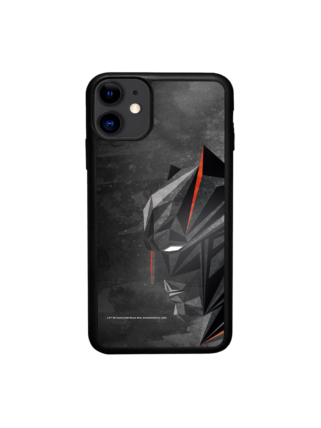 

macmerise Batman Geometric iPhone 11 Bumper Back Case, Black