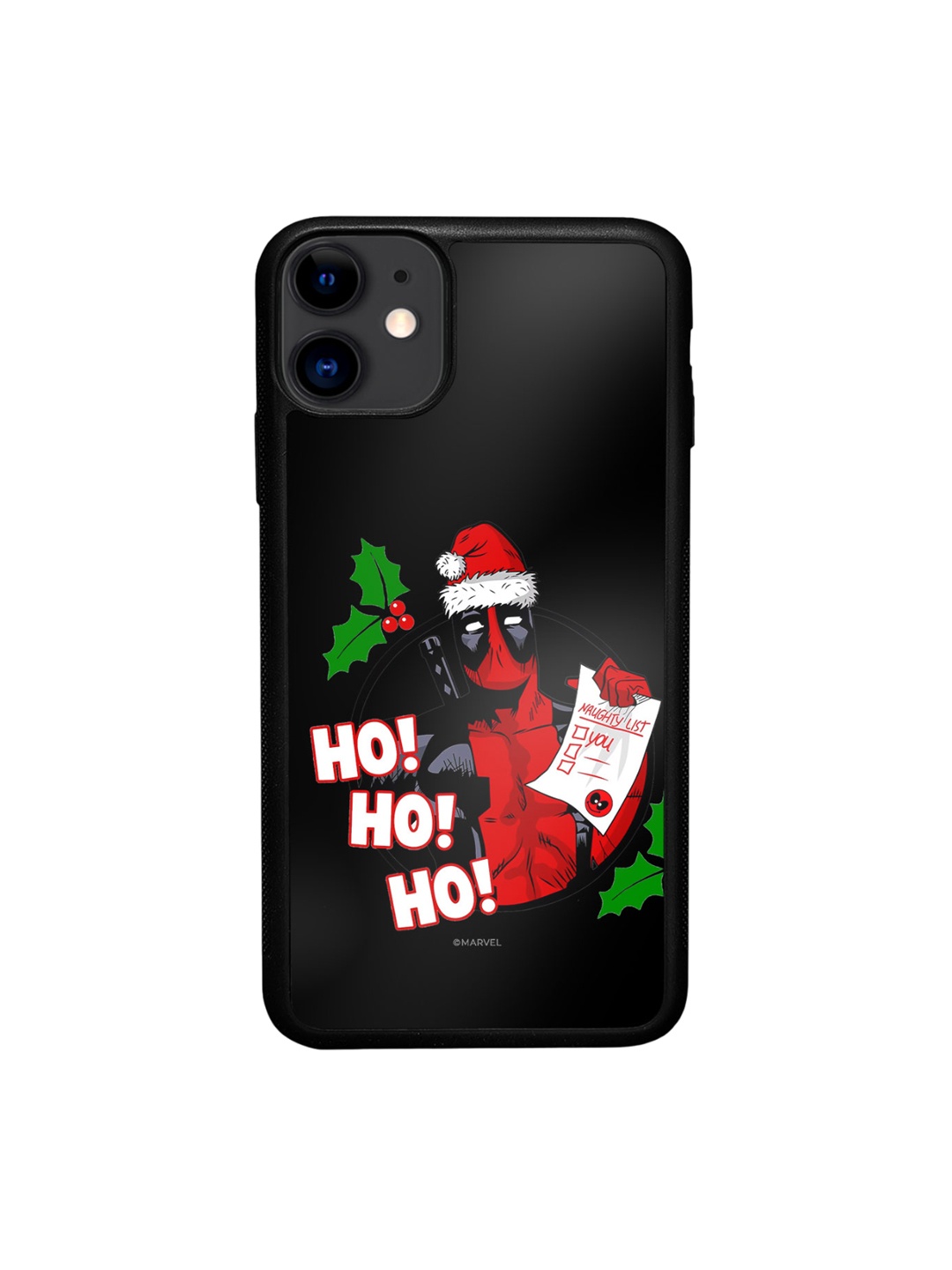 

macmerise Live iPhone 11 Bumper Back Case, Black