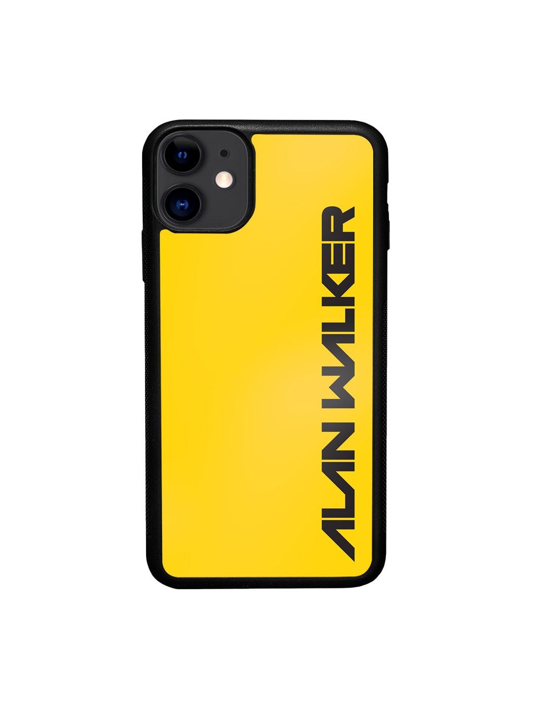 

macmerise Alan Walker iPhone 11 Bumper Back Case, Yellow