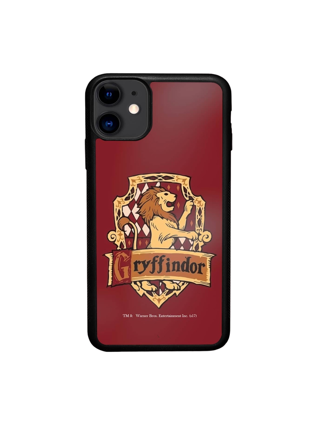 

macmerise Crest Gryffindor iPhone 11 Bumper Case Cover, Maroon