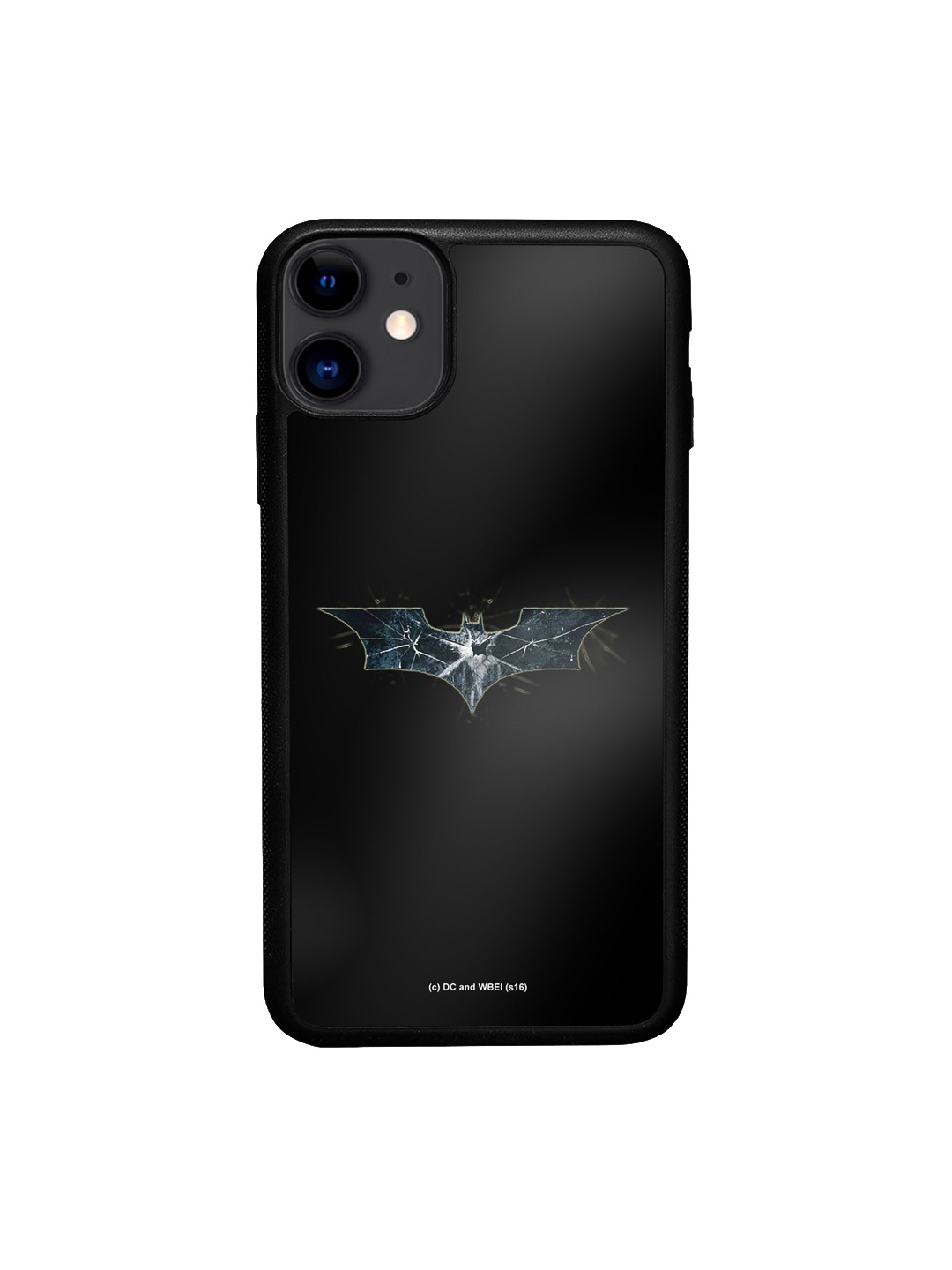 

macmerise Abstract Printed iPhone 11 Bumper Case Cover, Black