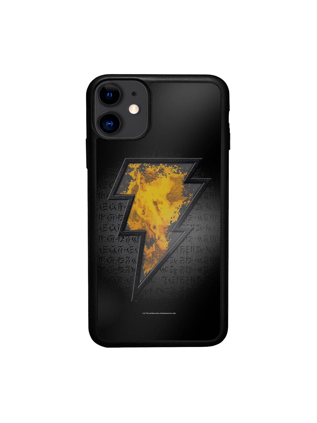 

macmerise Thunder iPhone 11 Bumper Case Cover, Black