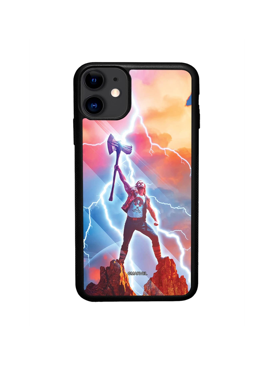 

macmerise Raise The Stormbreaker iPhone 11 Phone Bumper Case, Orange