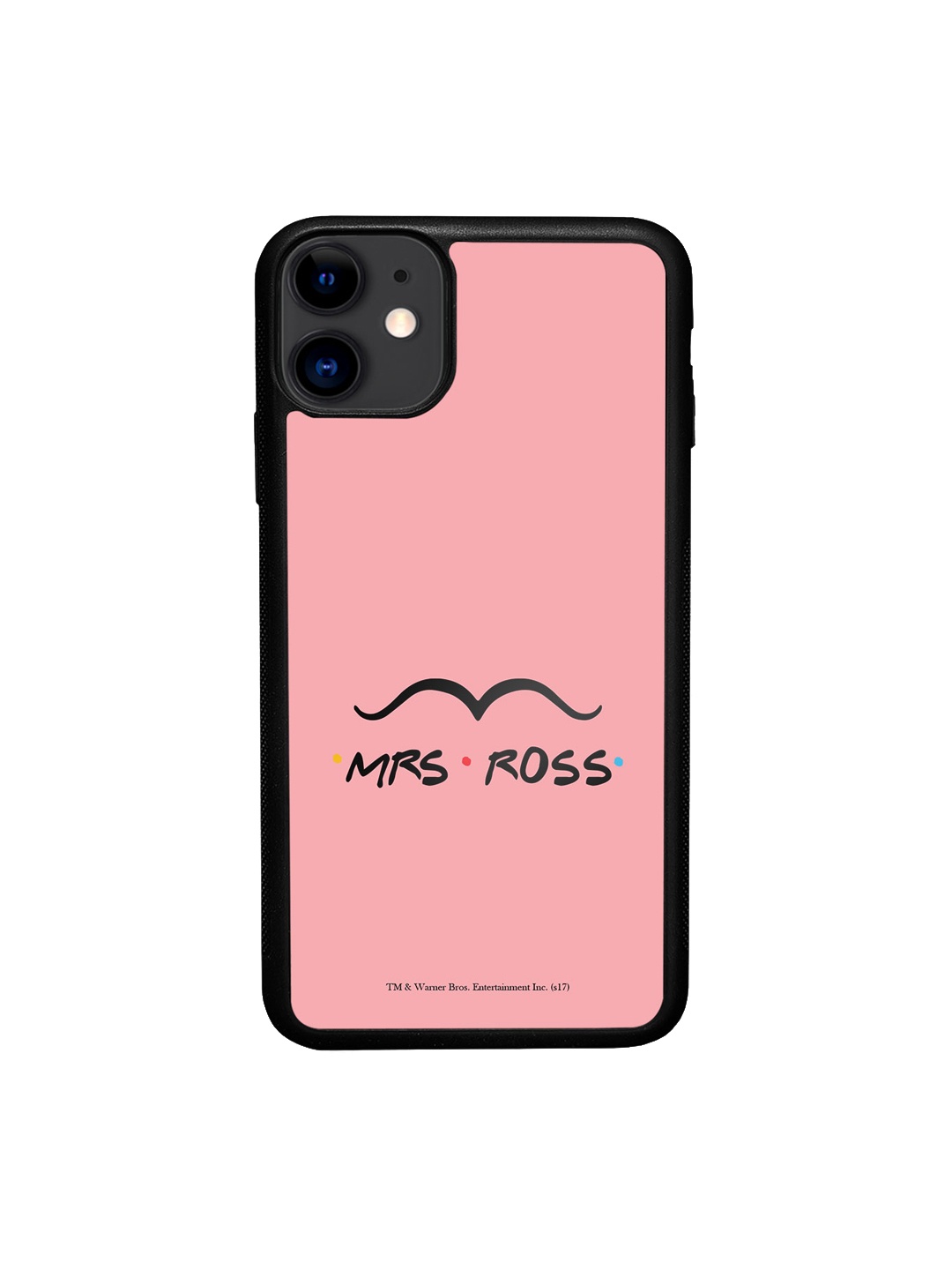 

macmerise Typography Printed iPhone 11 Bumper Case Cover, Pink