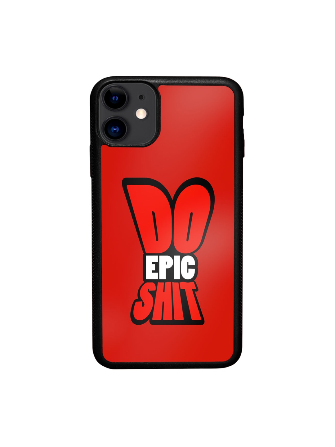 

macmerise Do Epic Shit IPhone 11 Bumper Case Cover, Red