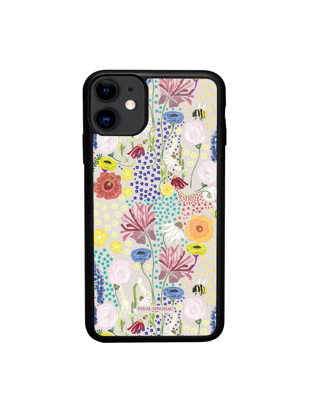 

macmerise Printed iPhone 11 Phone Bumper Case Cover, Beige