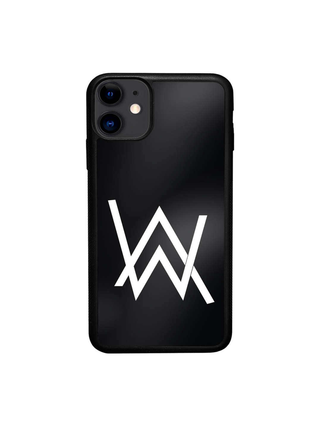 

macmerise Alan Walker Logo Printed iPhone 11 Phone Bumper Case Cover, Black