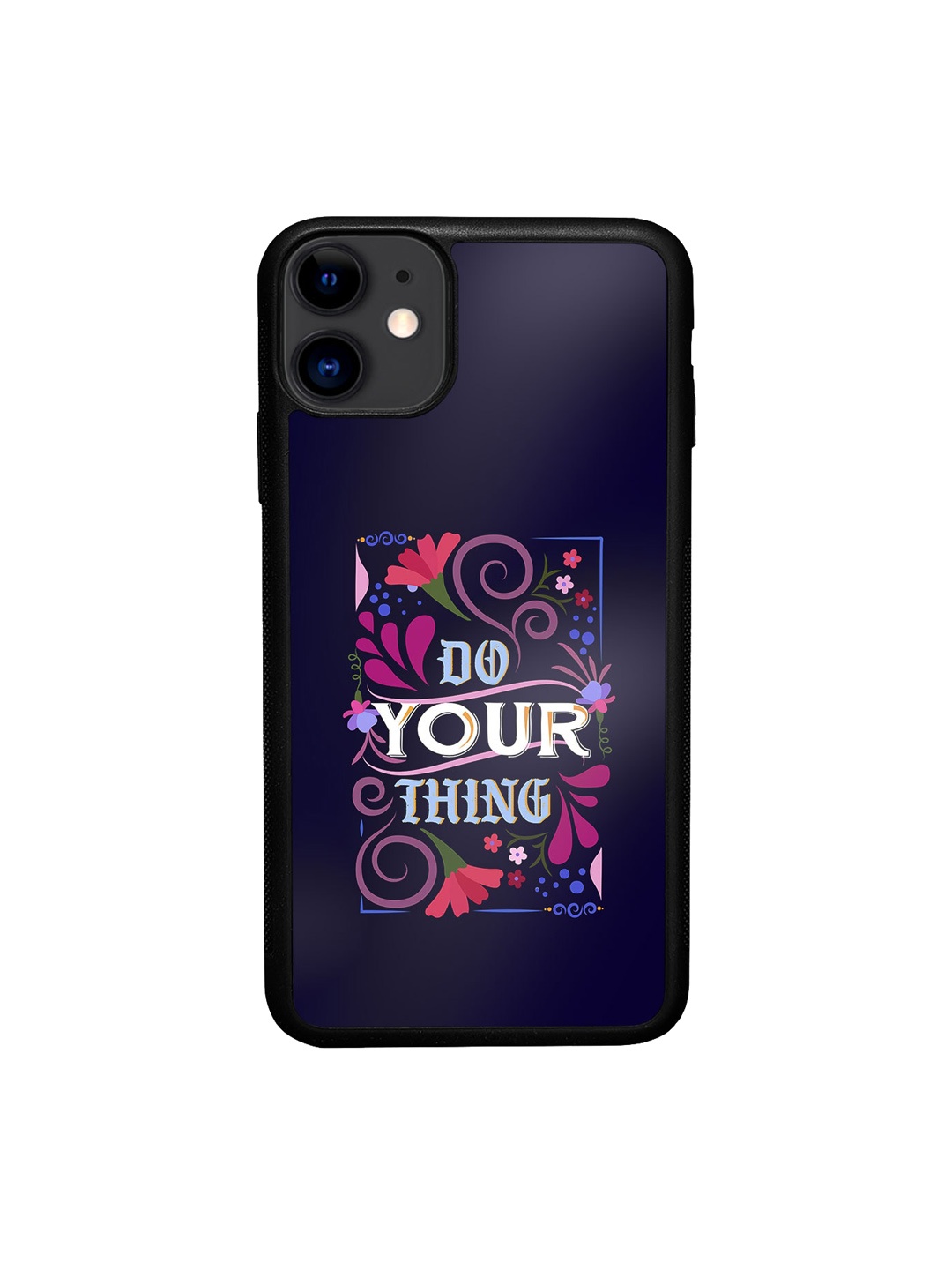 

macmerise Do Your Thing iPhone 11 Bumper Case Cover, Violet