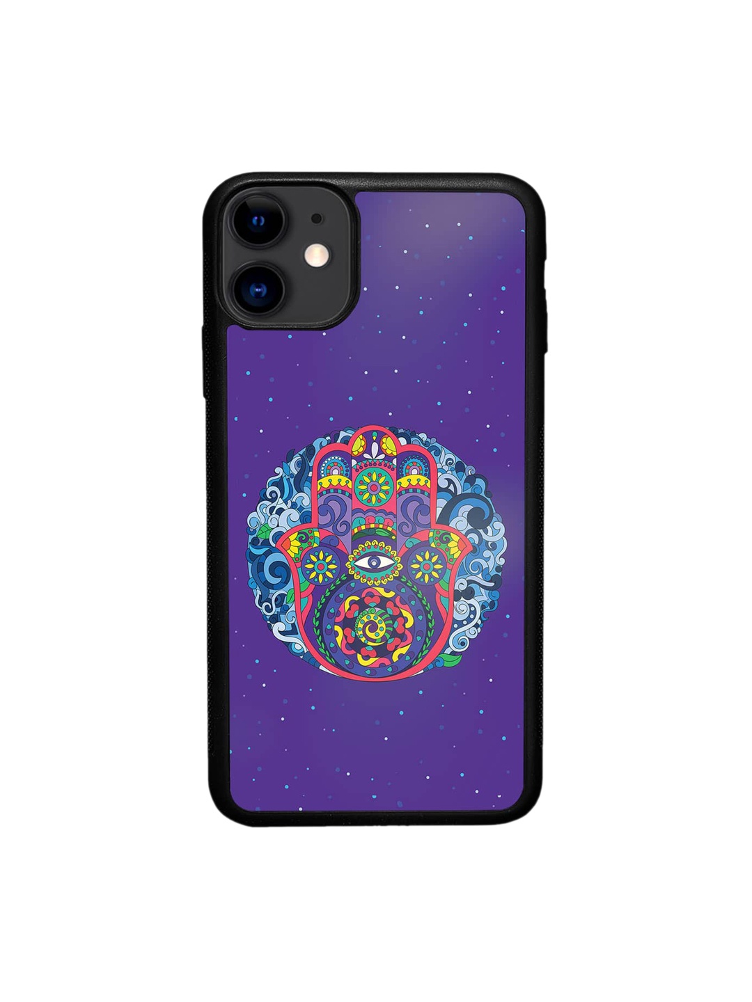 

macmerise Graphic Printed Lightweight iPhone 11 Bumper Case Cover, Blue