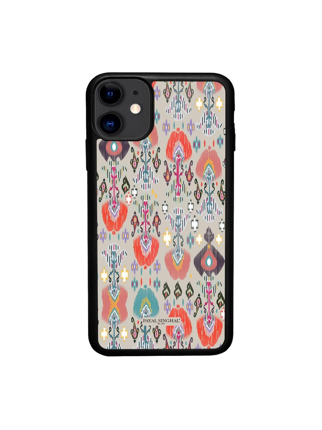 

macmerise Printed iPhone 11 Phone Bumper Case Cover, Black