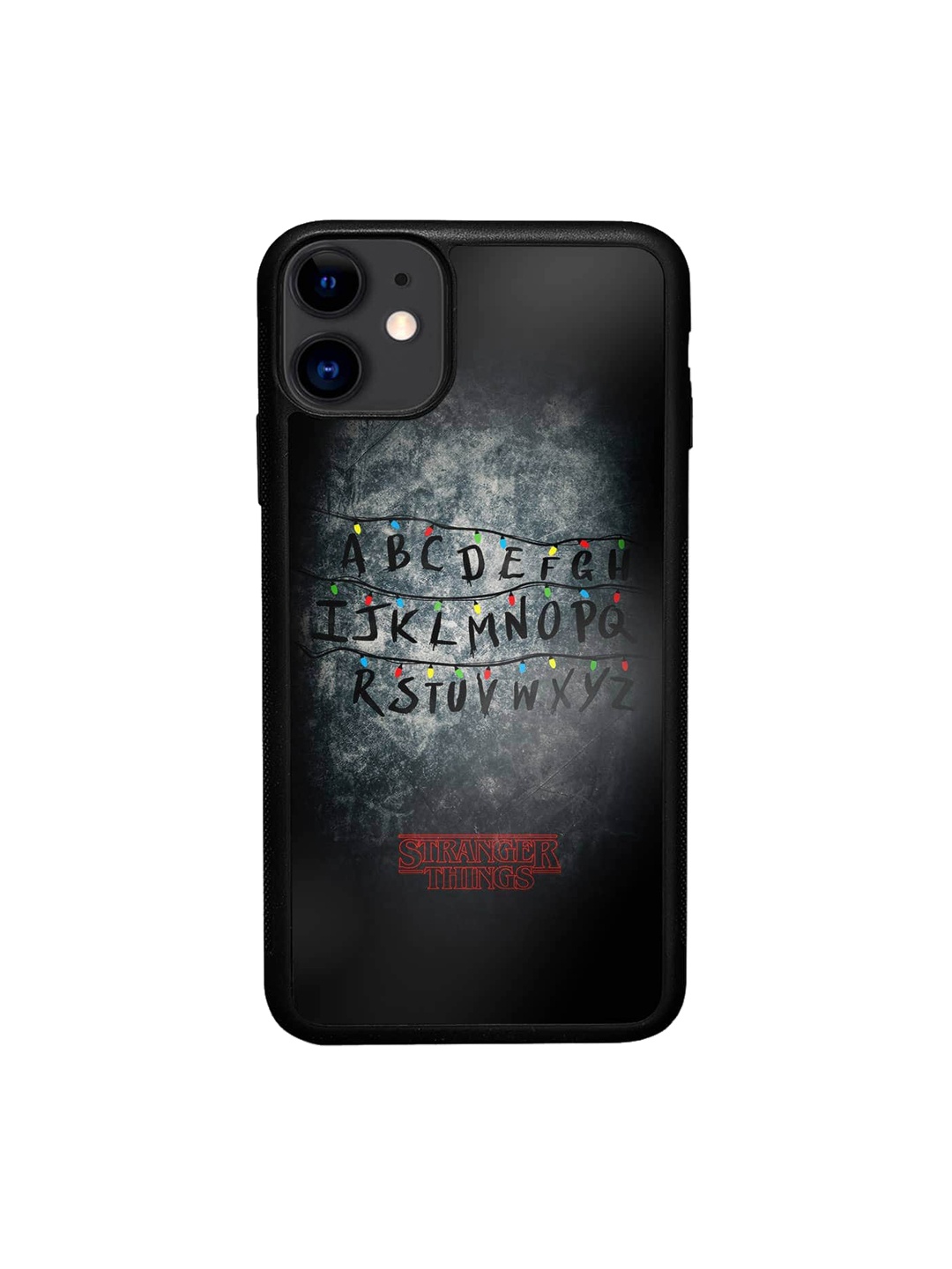 

macmerise Typography Printed iPhone 11 Phone Bumper Case Cover, Black