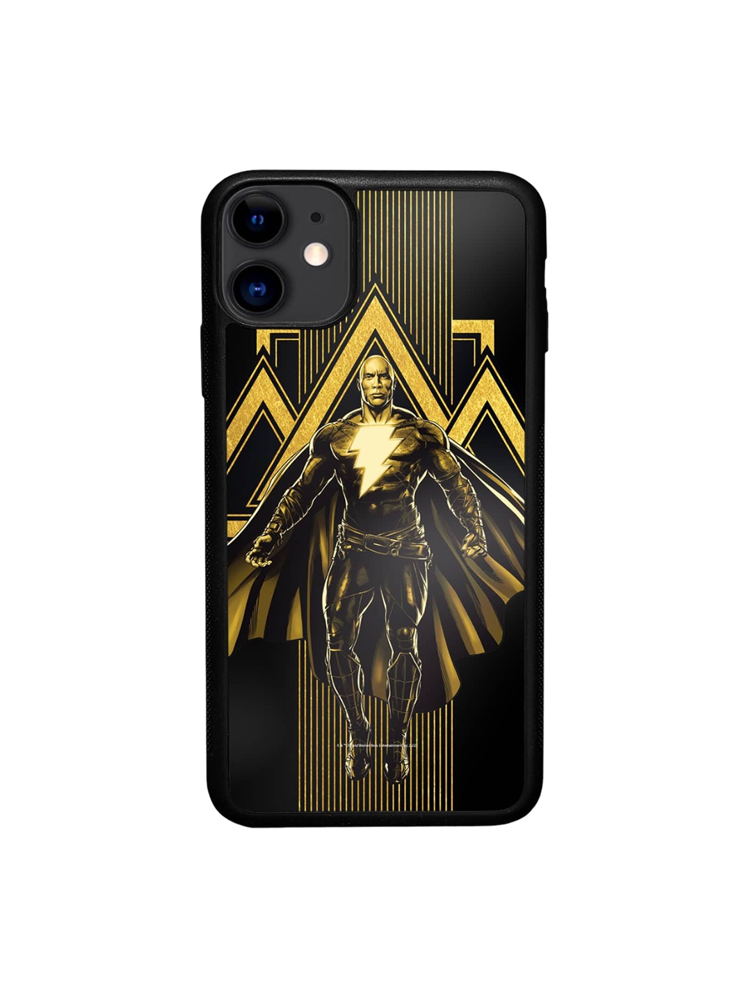 

macmerise Gold Adam iPhone 11 Bumper Case Cover, Black