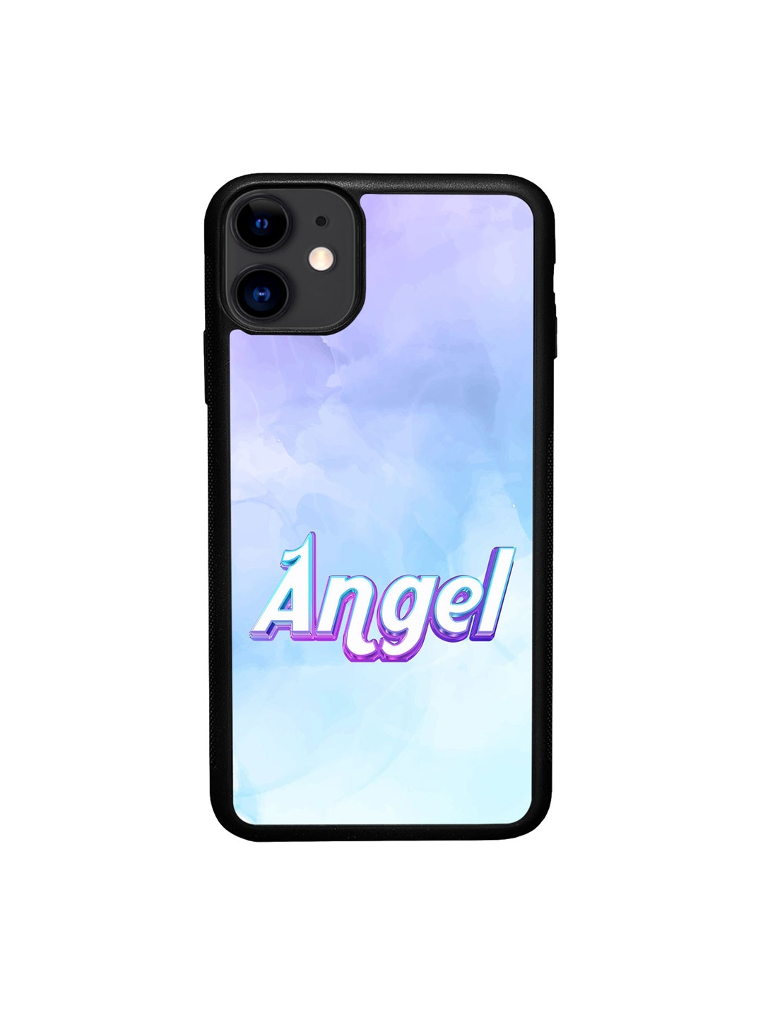 

macmerise Heavenly Angel Printed iPhone 11 Bumper Case, Blue