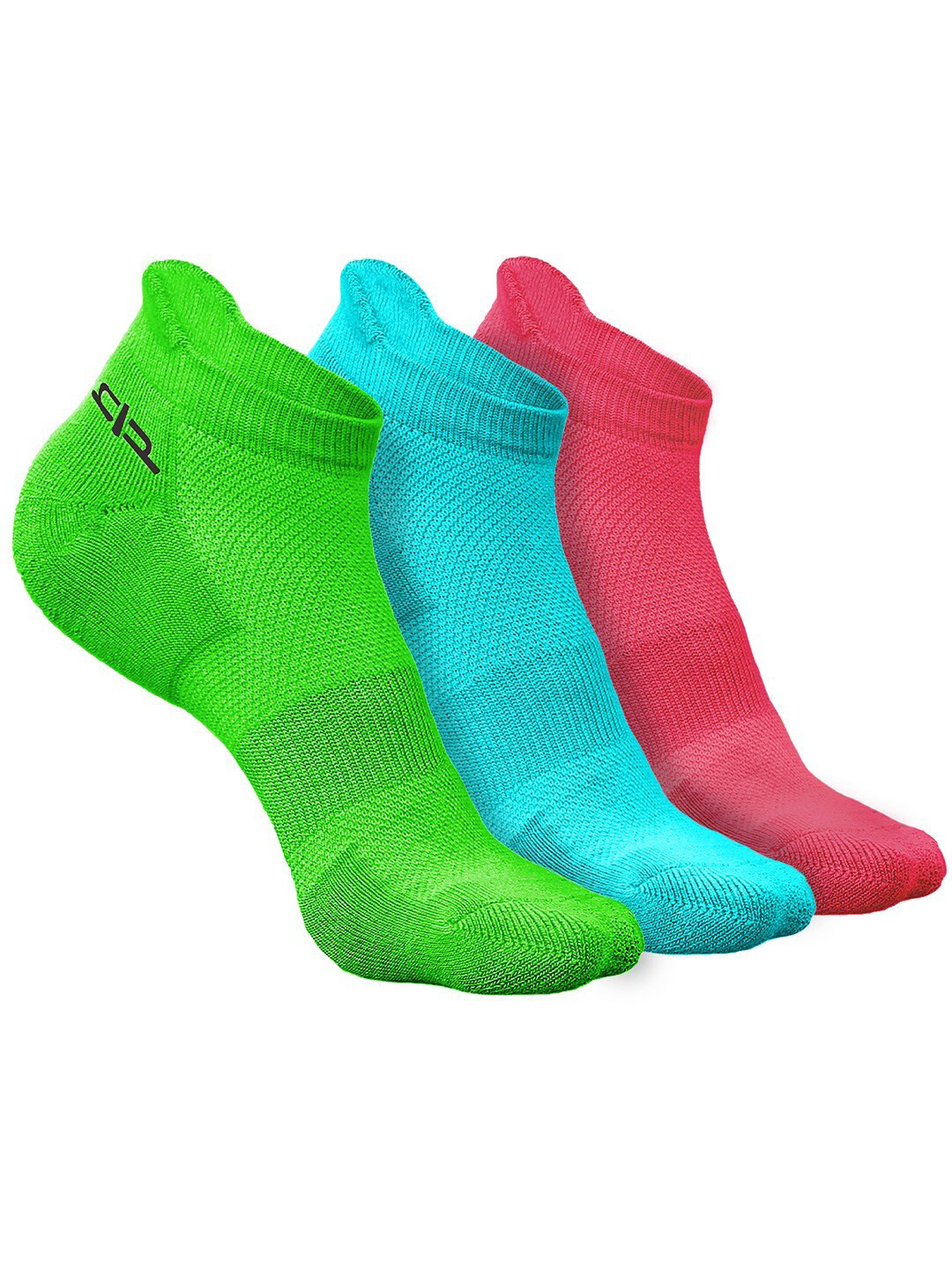 

Heelium Women Pack of 3 Bamboo Super Soft & Odour-Free Breathable Ankle-Length Socks, Green
