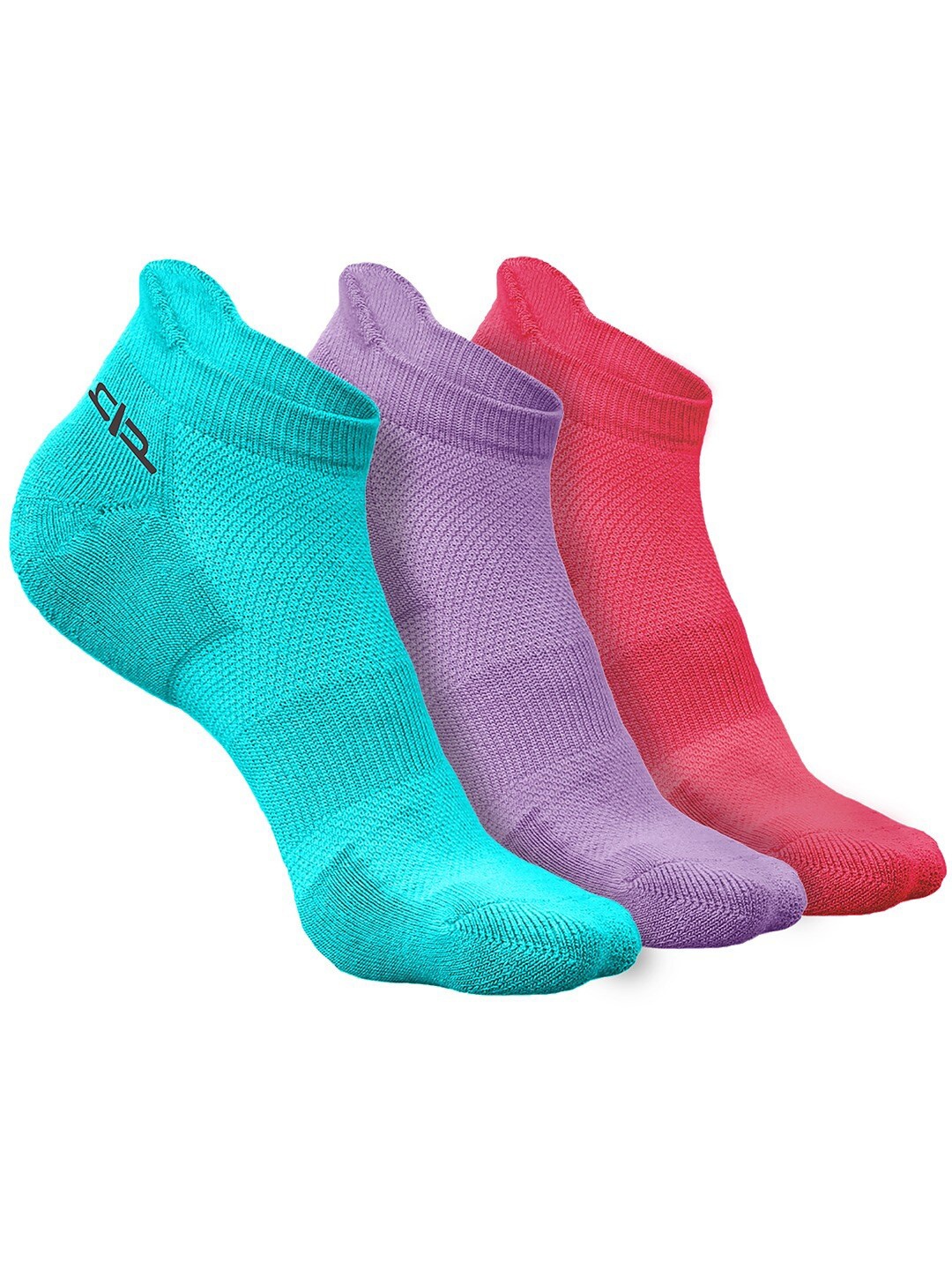 

Heelium Women Pack of 3 Bamboo Super Soft & Odour-Free Breathable Ankle-Length Socks, Blue