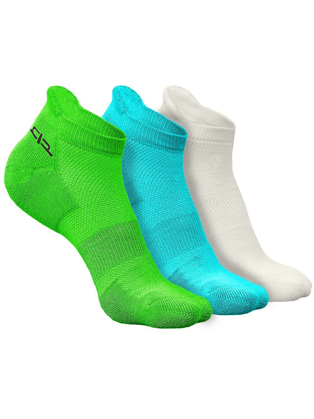 

Heelium Women Pack of 3 Bamboo Super Soft & Odour-Free Breathable Ankle-Length Socks, Green