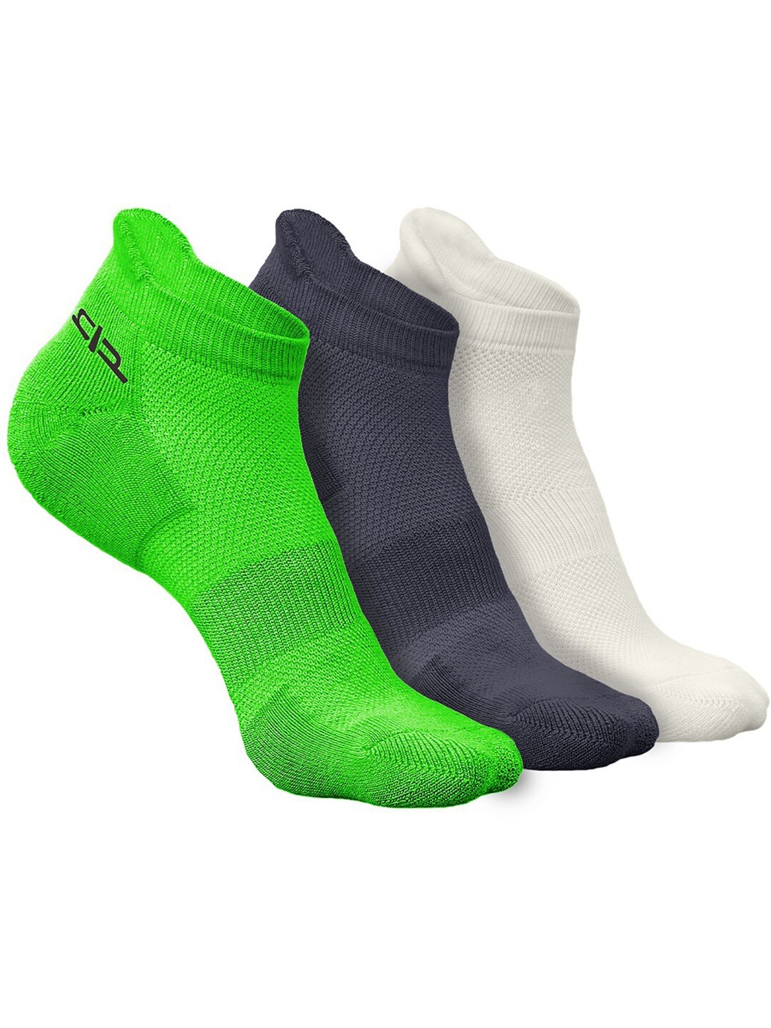 

Heelium Women Pack of 3 Bamboo Super Soft & Odour-Free Breathable Ankle-Length Socks, Green