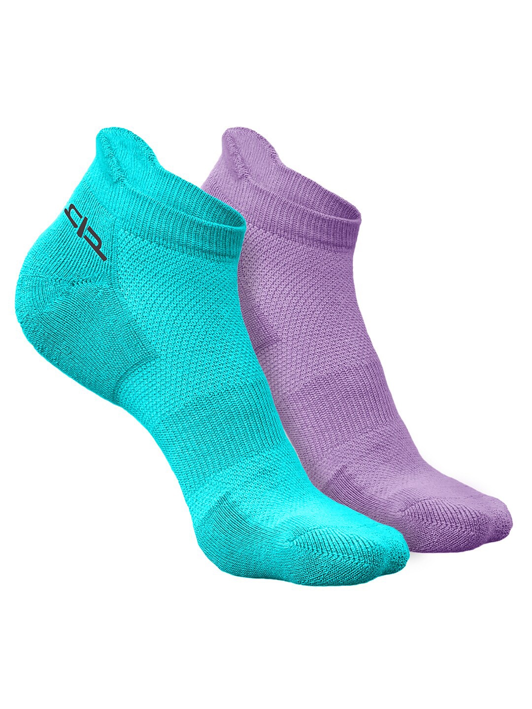 

Heelium Women Pack of 2 Bamboo Super Soft & Odour-Free Breathable Ankle-Length Socks, Blue