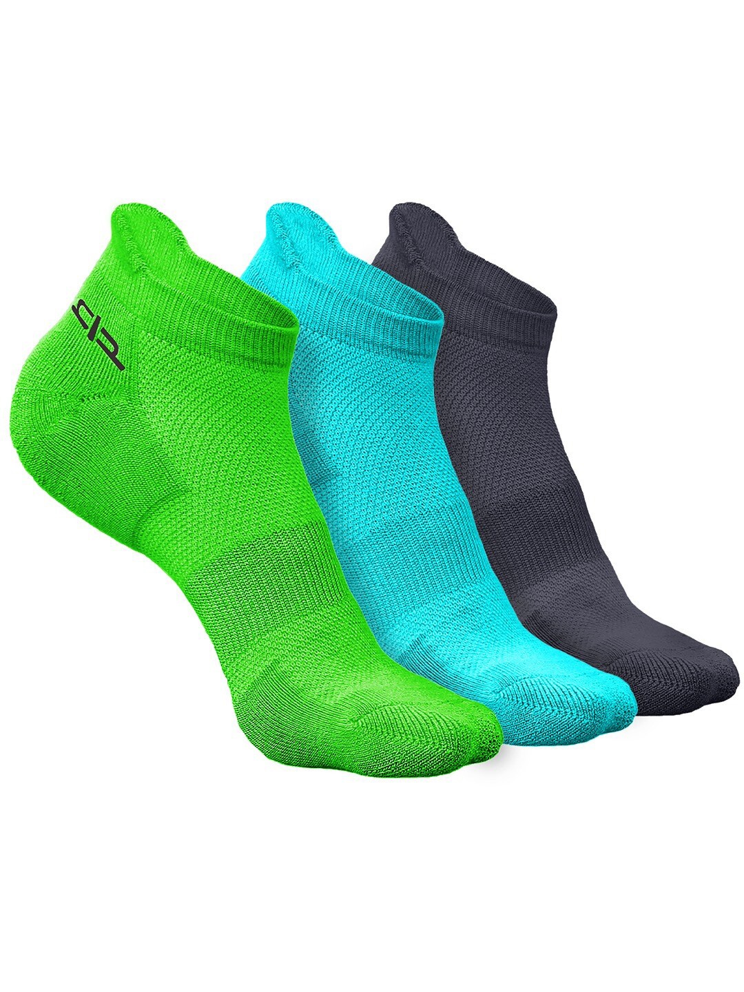 

Heelium Women Pack of 3 Bamboo Super Soft & Odour-Free Breathable Ankle-Length Socks, Green