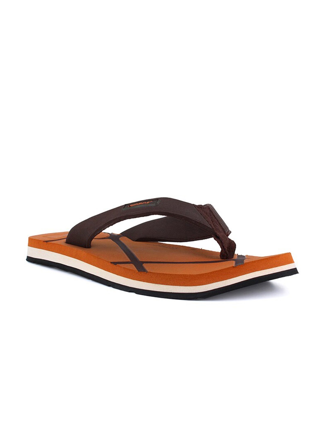 

Sparx Men Textured Thong Flip-Flops, Tan