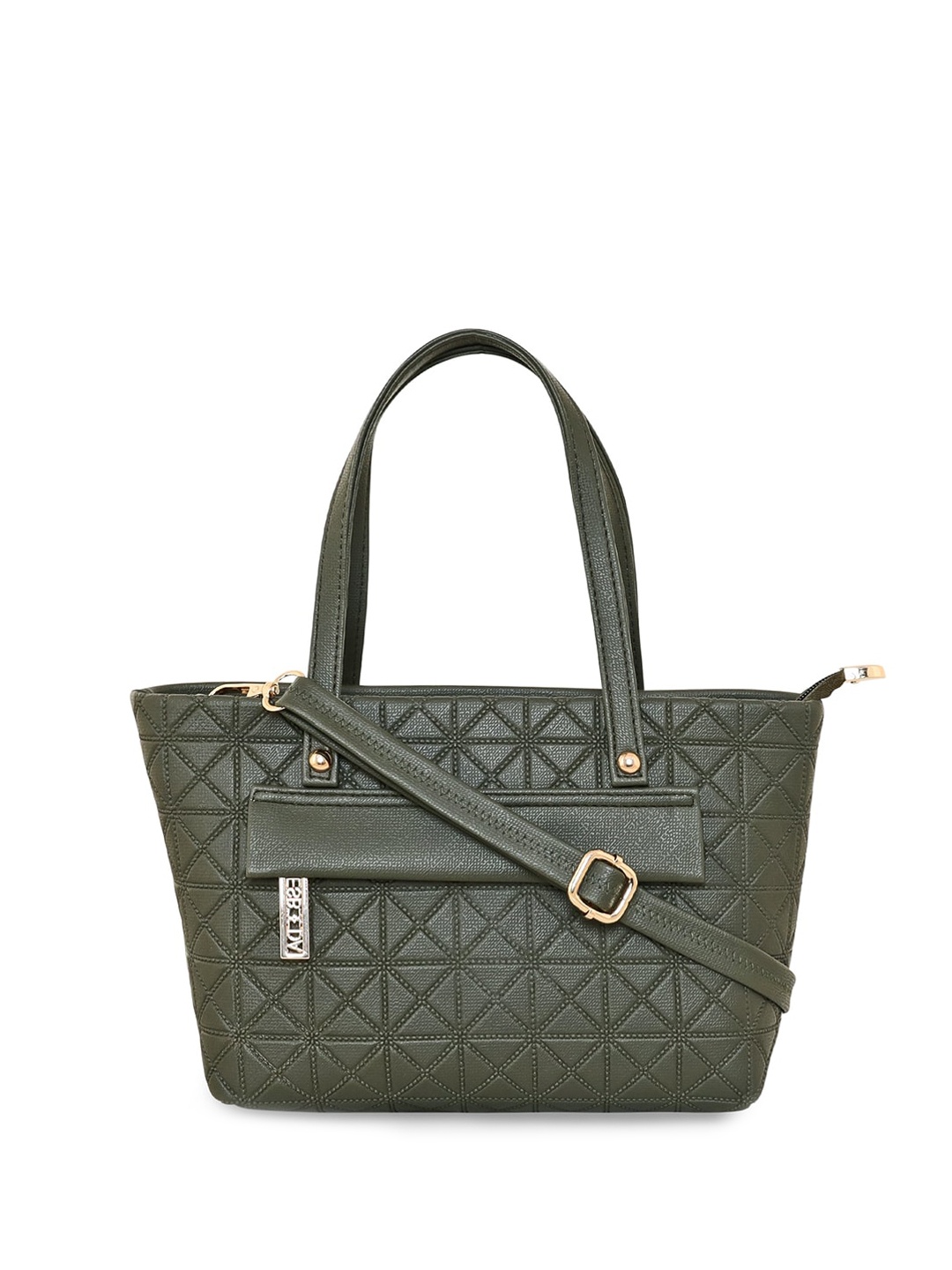 

ESBEDA Textured Structured Handheld Bag, Olive