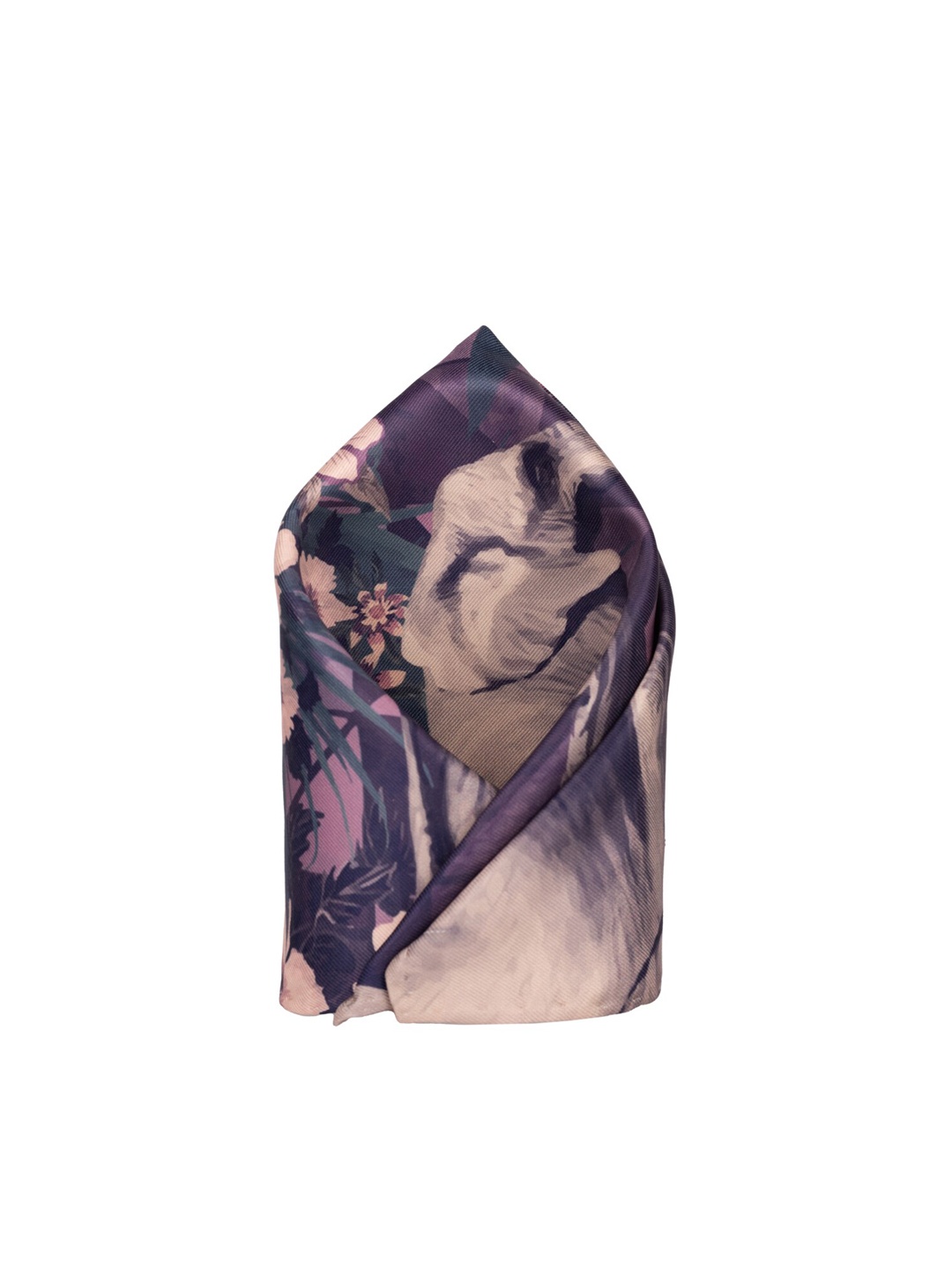 

The Tie Hub Printed Pocket Squares, Purple