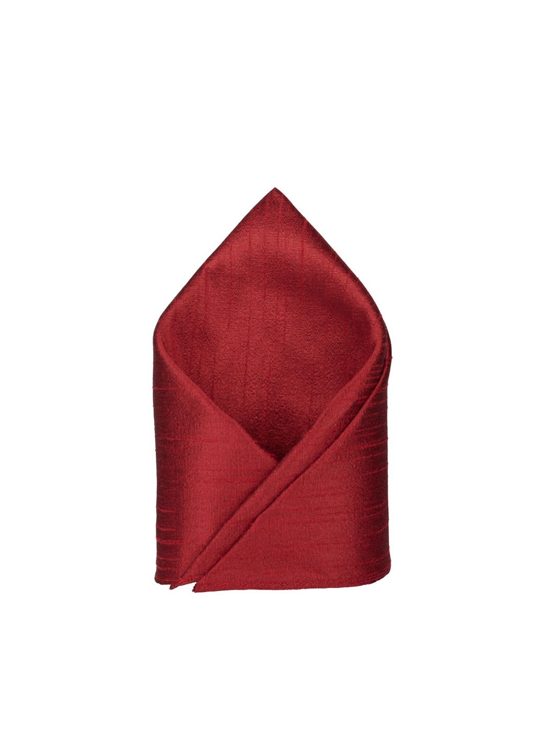 

The Tie Hub Solid Pocket Squares, Red