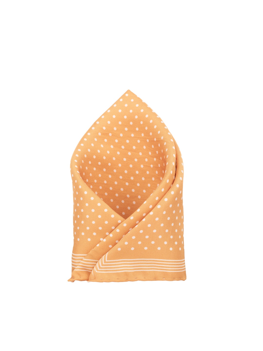 

The Tie Hub Printed Microfiber Pocket Squares, Yellow