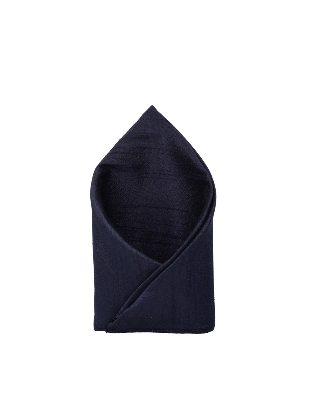 

The Tie Hub Pure Silk Pocket Square, Navy blue