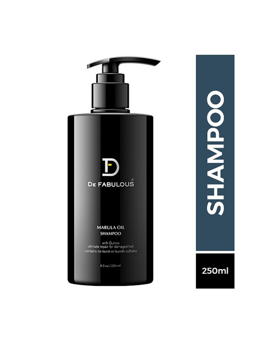 

De Fabulous Marula Oil Miracle Repair Shampoo - 250ml, Black