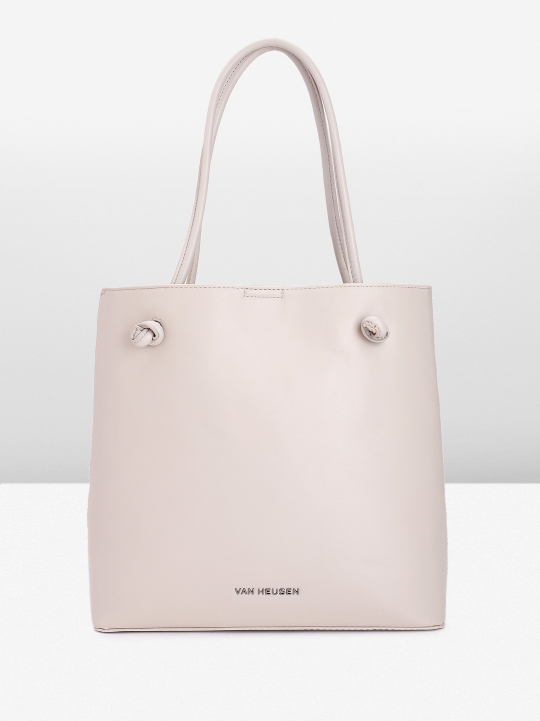 

Van Heusen Solid Tote Bag, Grey