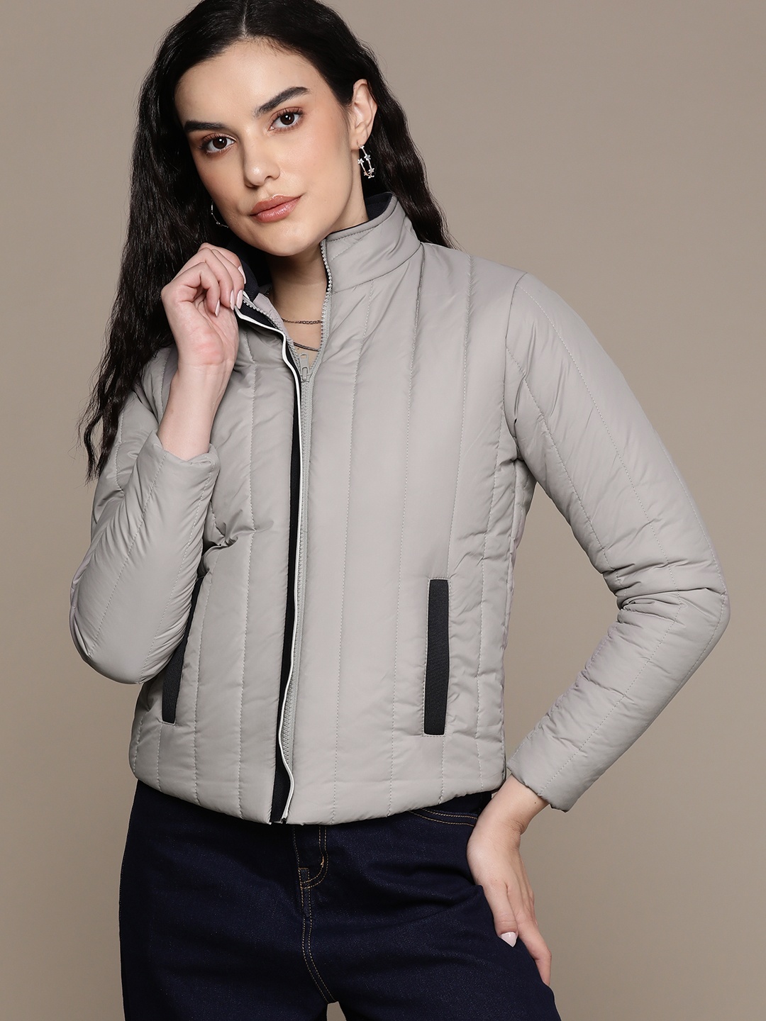 

Roadster Puffer Jacket, Grey