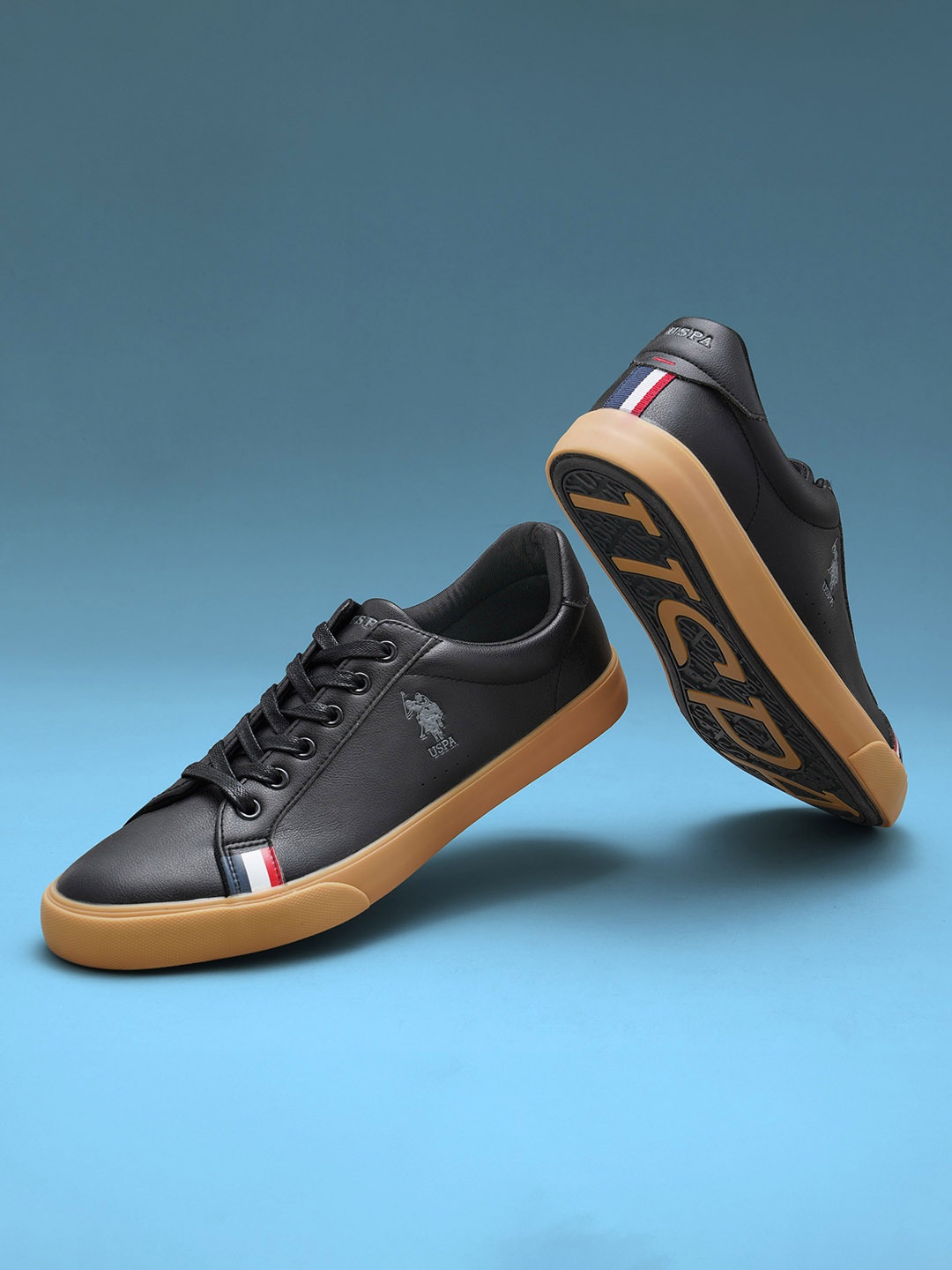 

U.S. Polo Assn. Men ARYN Comfort Insole Sneakers, Black