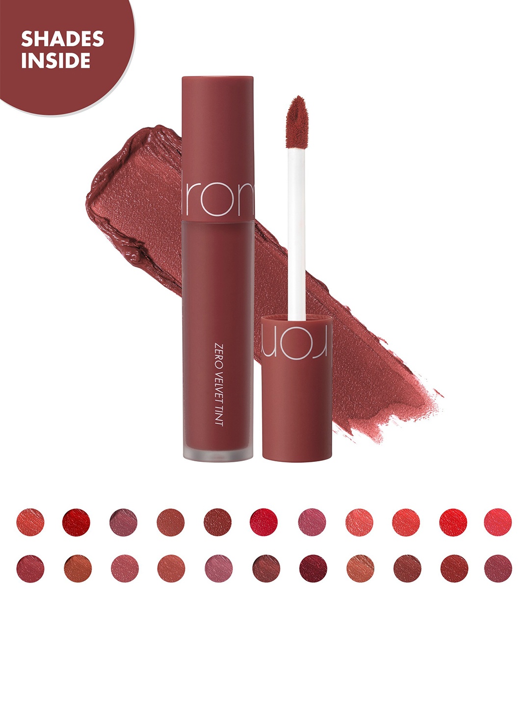 

Rom&nd Zero Velvet Tint Lipstick 5.5g - Earl Grey Shawl 19, Maroon