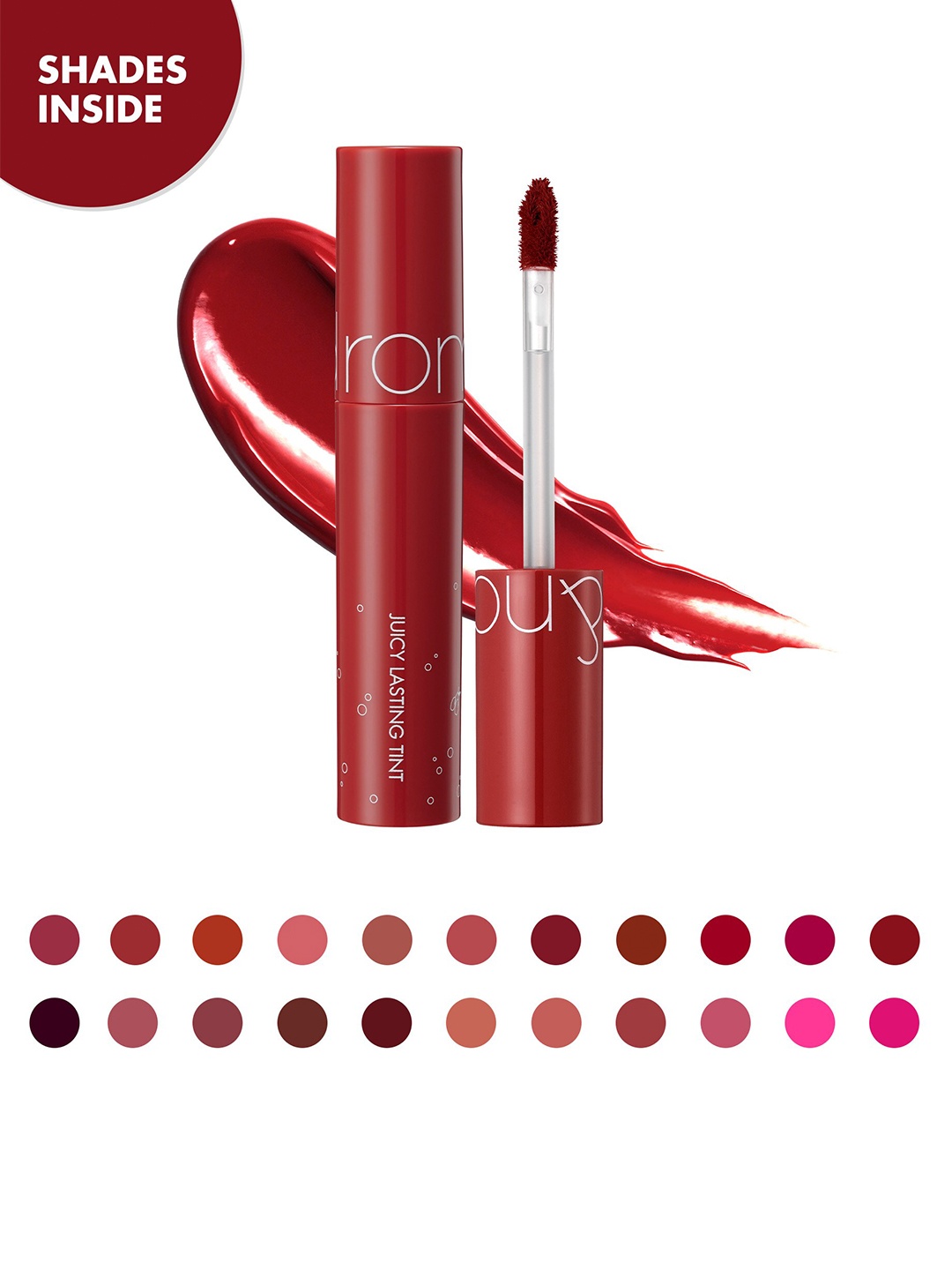 

Rom&nd Juicy Lasting Tint Lipstick 5.5g - Corni Soda 16, Red